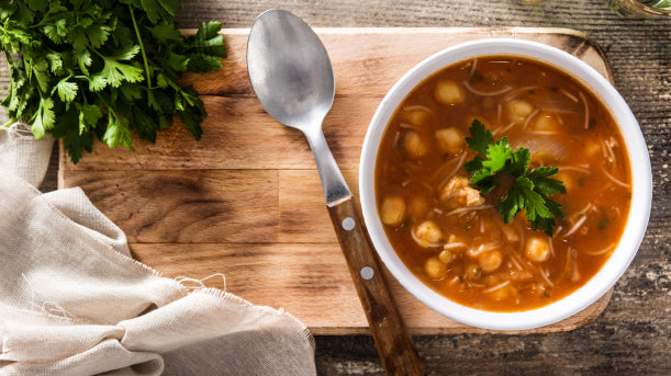 Une recette Marocaine, facile et healthy : la soupe Harira