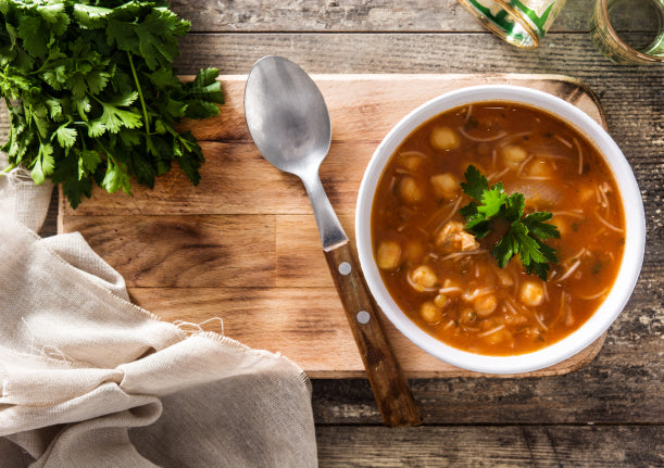 Une recette Marocaine, facile et healthy : la soupe Harira