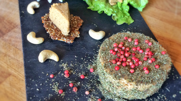 Recette Healthy : Le faux-mage aux baies roses