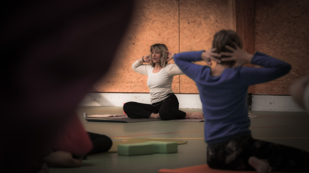 Portrait de Anne Gacquerelle, le yoga une transmission de père à fille