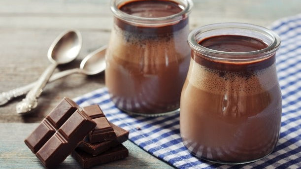 Recette healthy : crème au chocolat