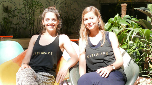 Zoom sur les fondatrices des vêtements de yoga Kitiwaké: Juliette et Cannelle