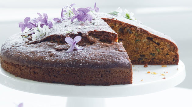 Tayrona Yoga Gâteau courgettes noix cardamome Yoga CookBook