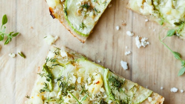 Recette healthy : pizza légère sur fond de chou-fleur