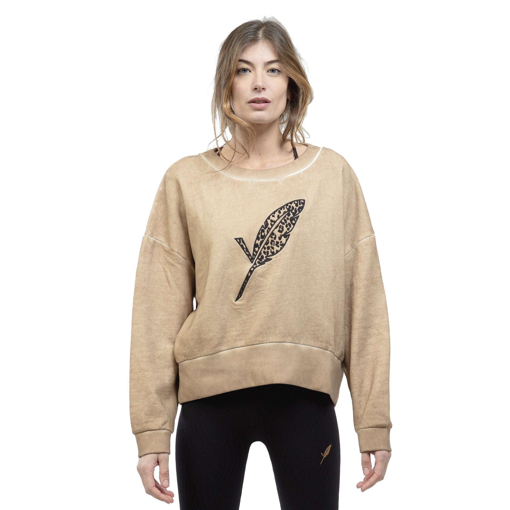 Sweat en Coton Bio et teinture Végétale Orgasweat Coffee