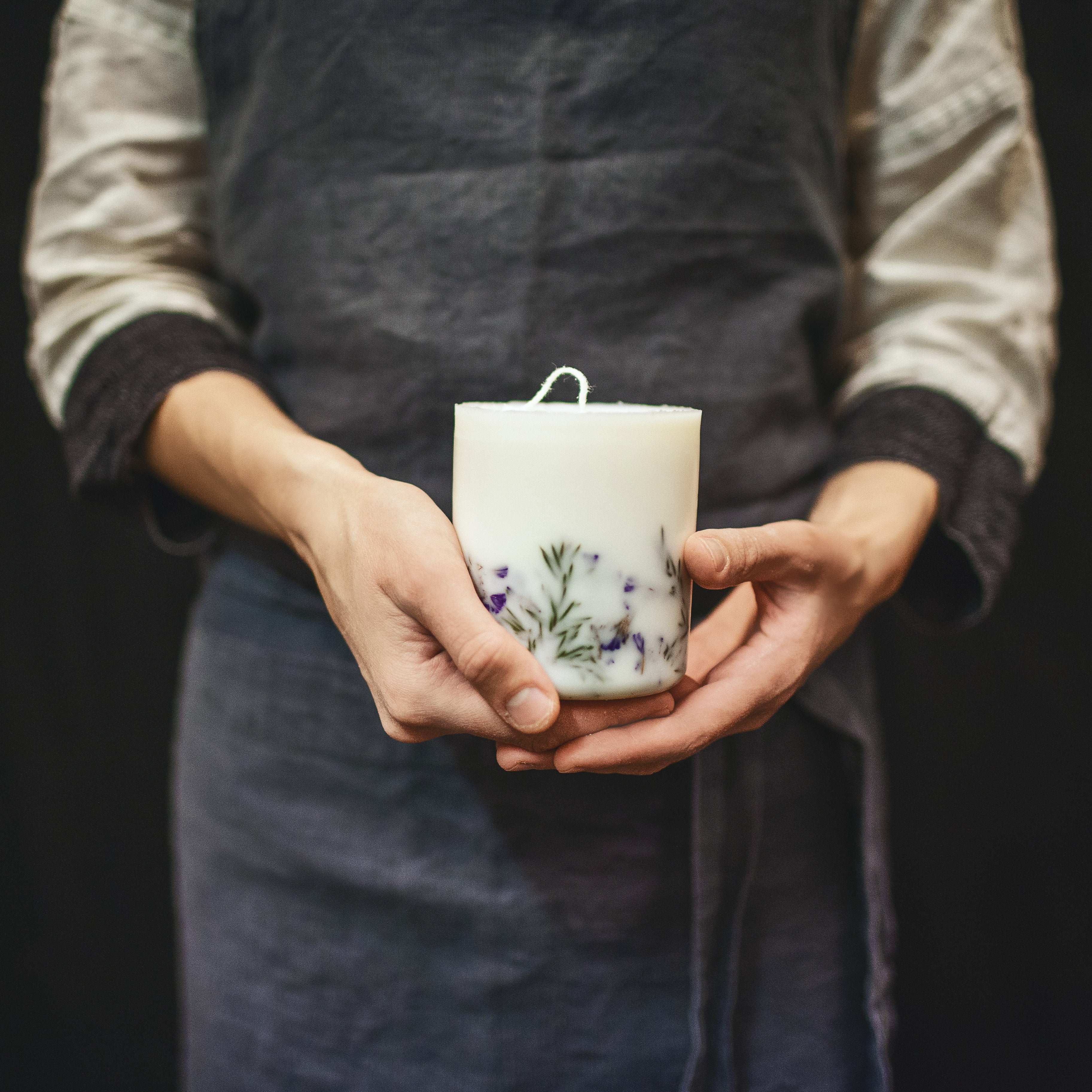 Bougie naturelle Juniper & Limonium