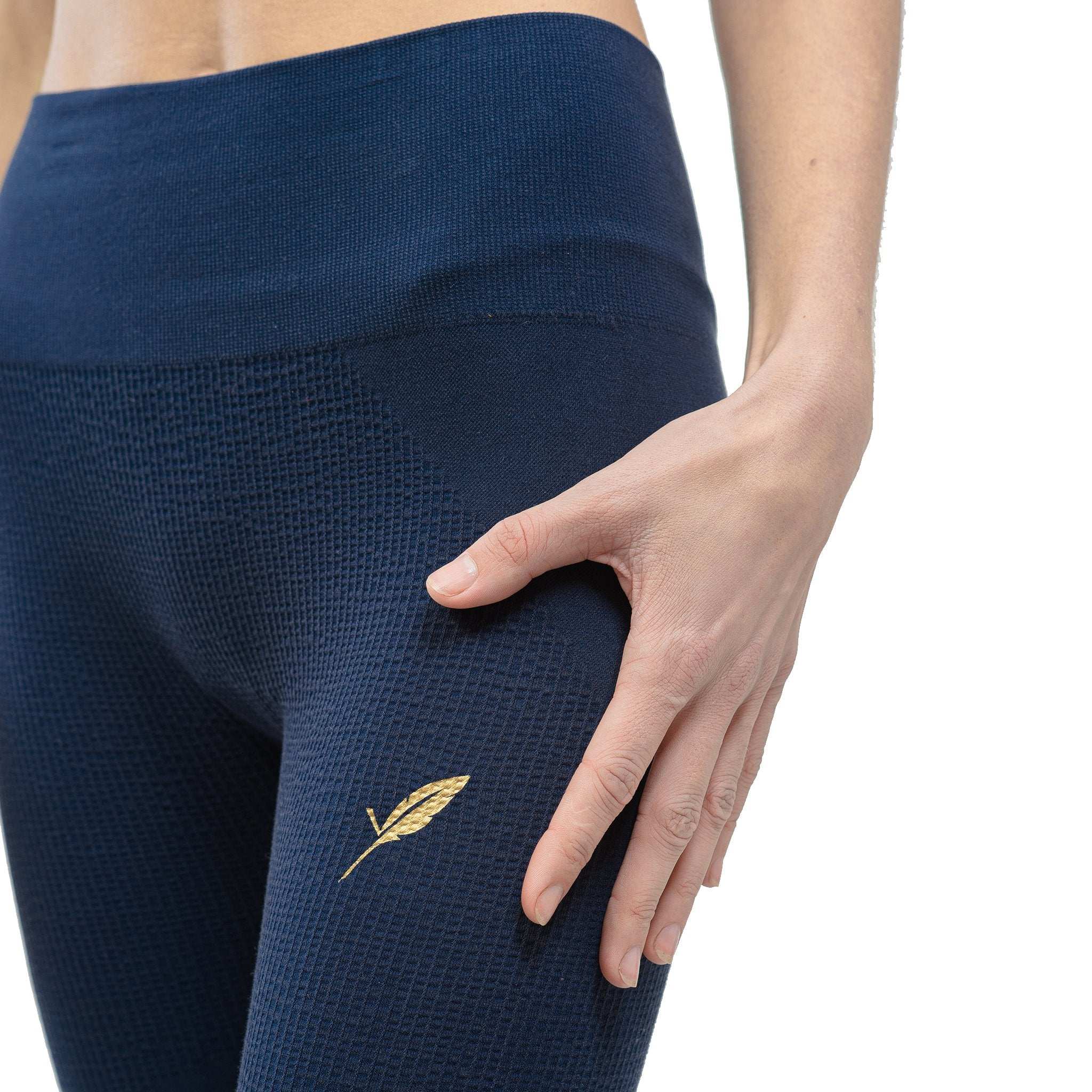 Leggings de Yoga en coton Bio Karma Abysse