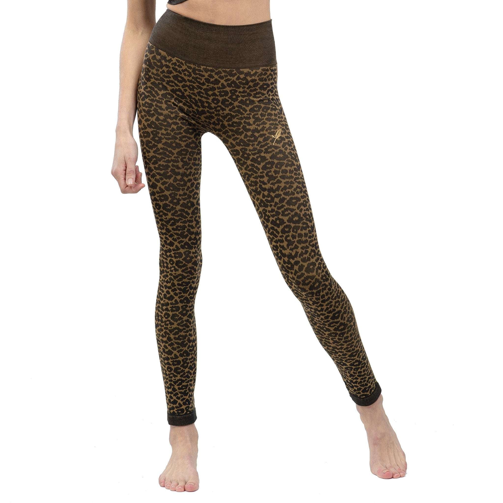 Leggings seamless de Yoga Leo Coffee