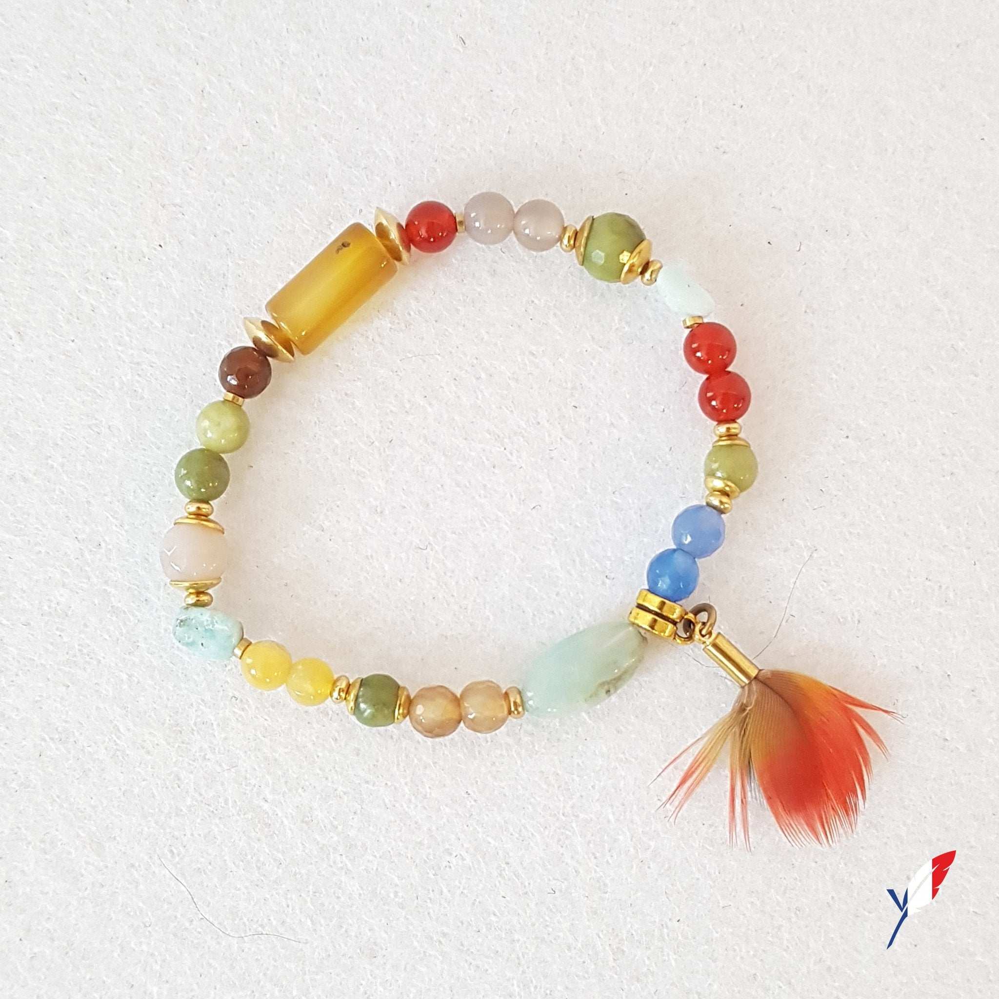 Bracelet Nativa en pierres semi-précieuses