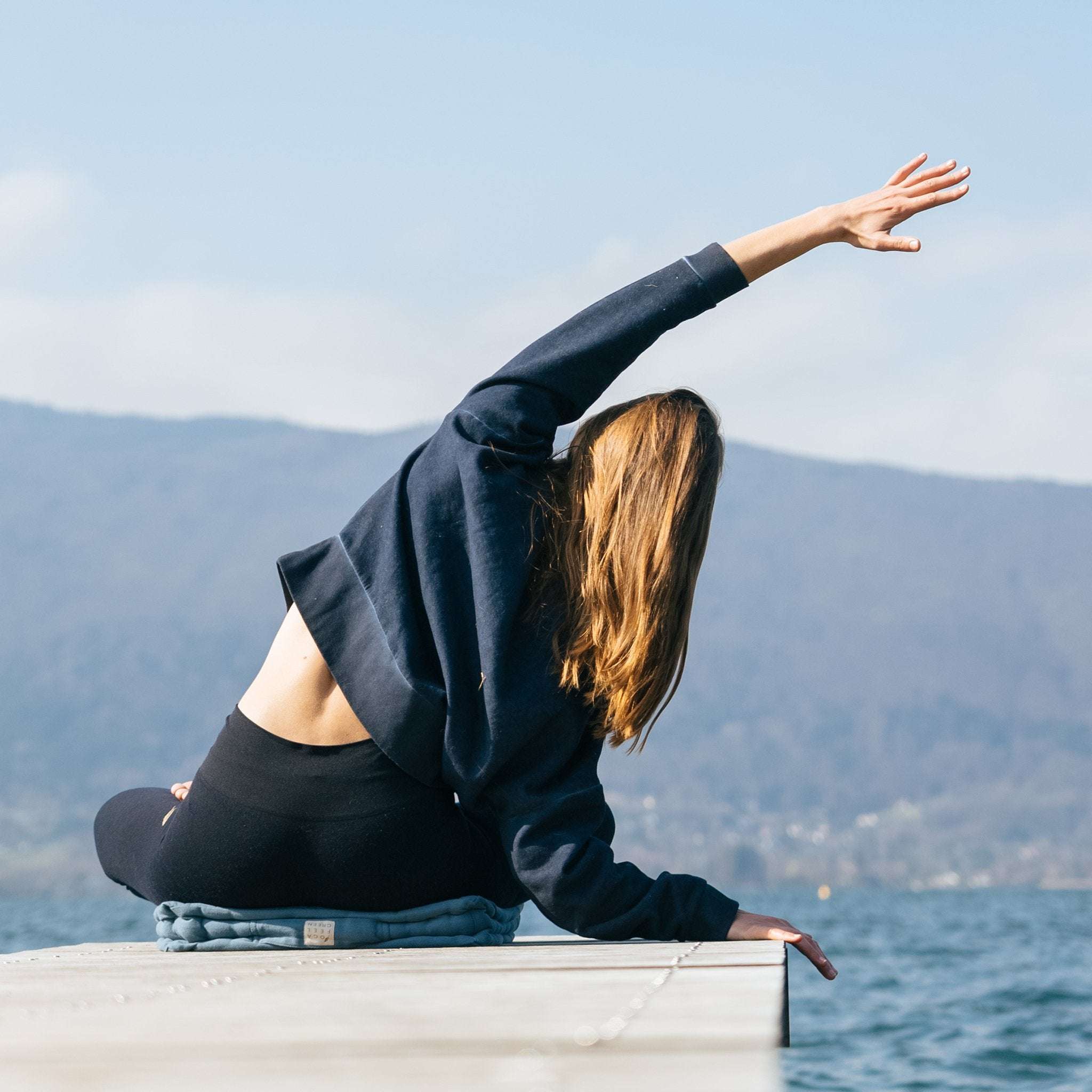 Sweat en Coton Bio et teinture Végétale Orgasweat Abysse