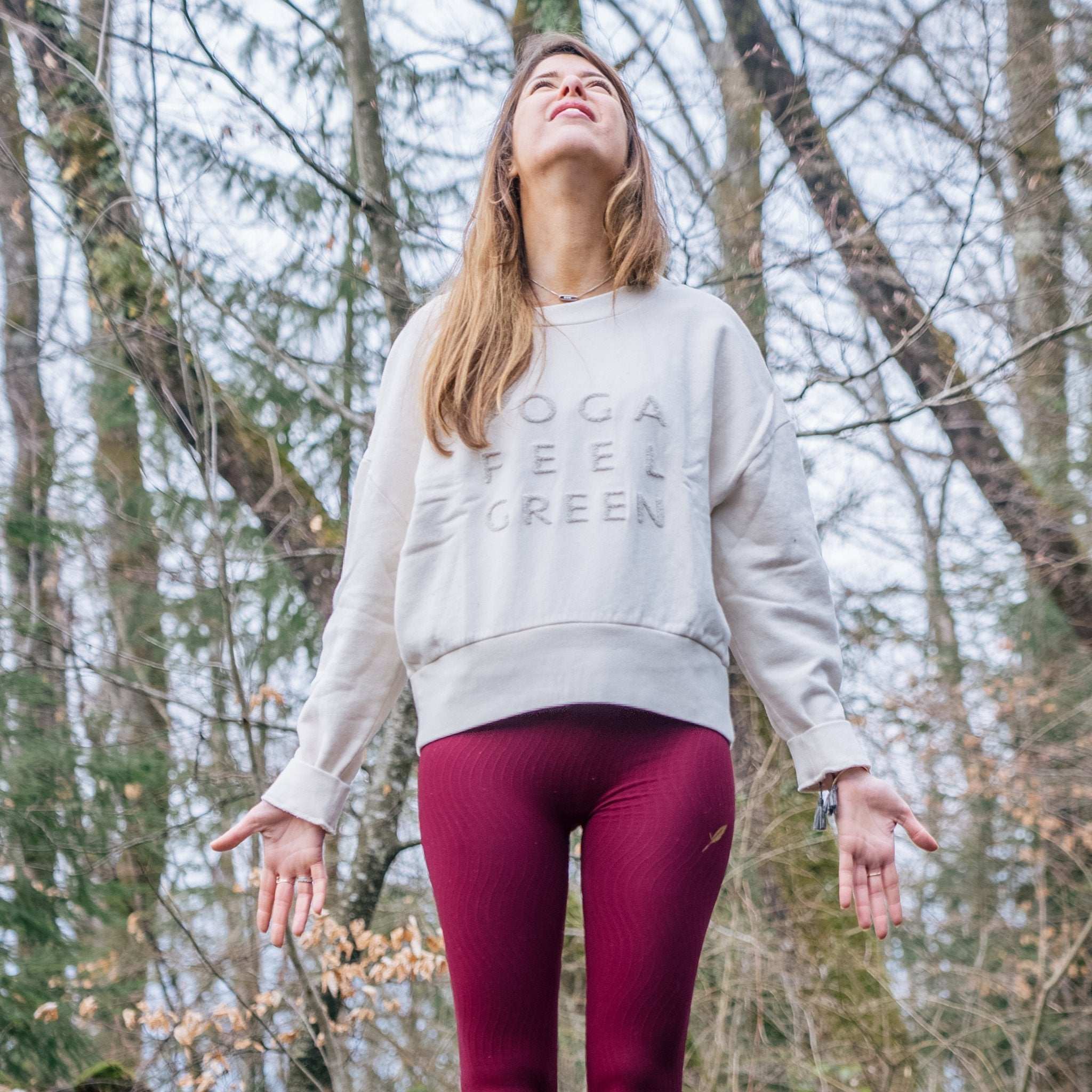 Sweat en Coton Bio Orgasweat Ecru