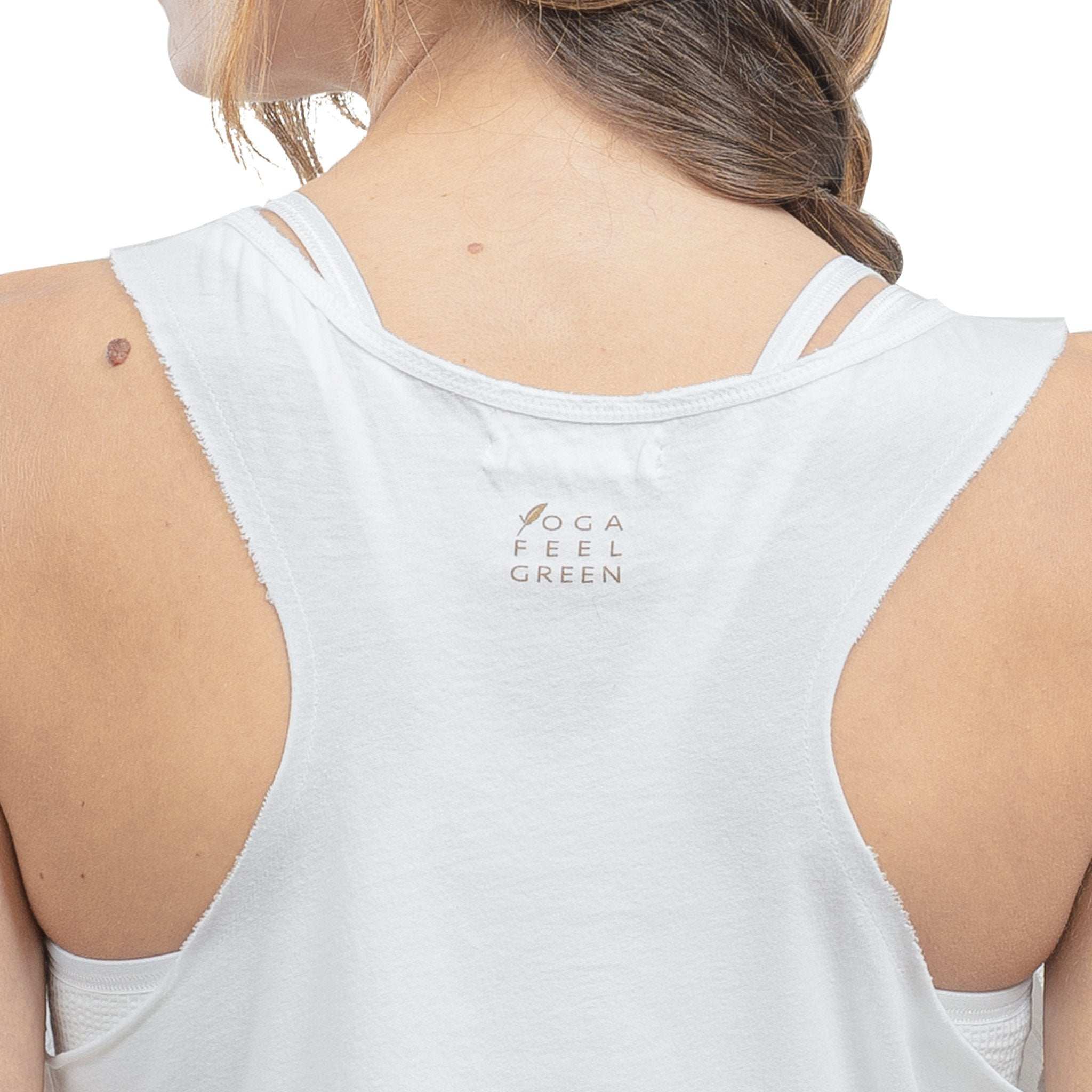 Débardeur de Yoga Bio Surya White