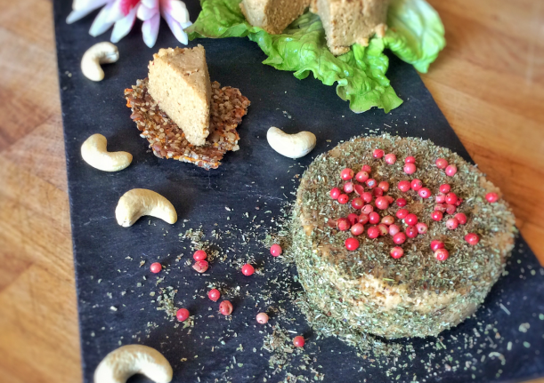 Recette Healthy : Le faux-mage aux baies roses