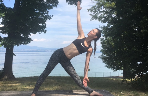 Portrait de la fondatrice du site Yogisa : Isabelle Fayolle