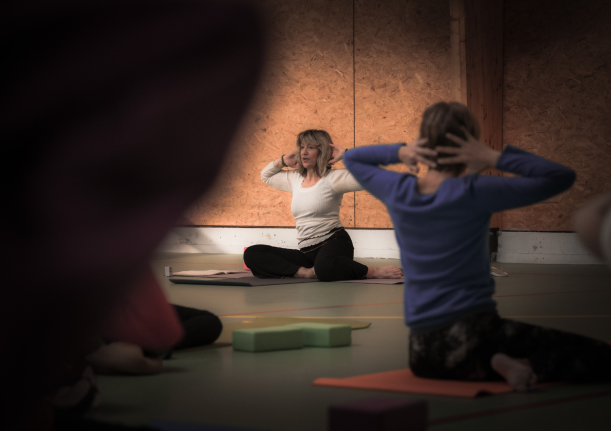 Portrait de Anne Gacquerelle, le yoga une transmission de père à fille