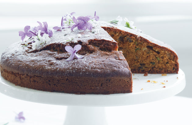 Tayrona Yoga Gâteau courgettes noix cardamome Yoga CookBook