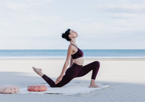 Portrait d'Audrey Badin, future professeur de yoga