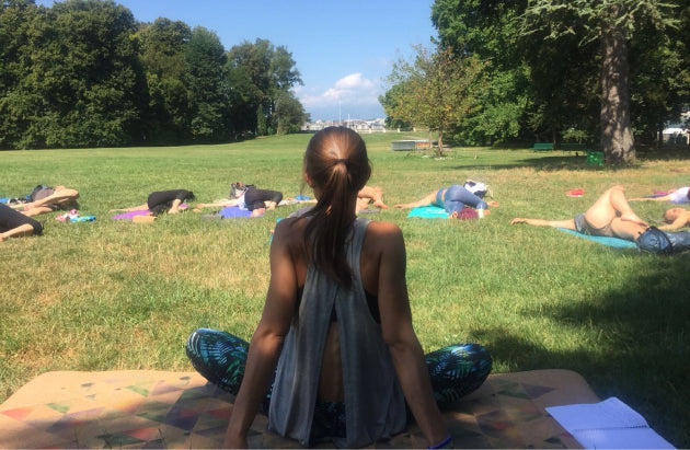 Portrait d'une yogini réflexologue : Chloé Regat