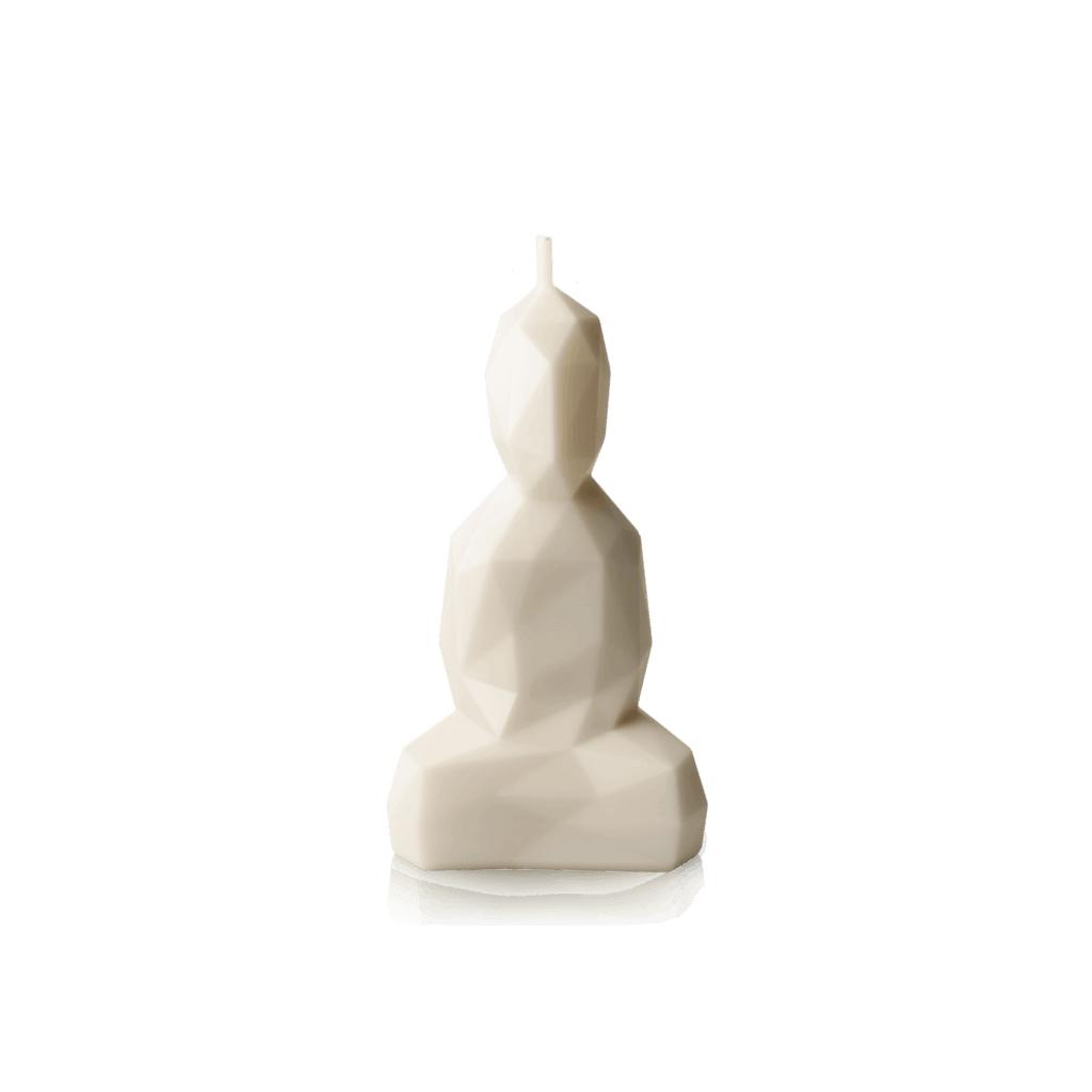 Bougie design en cire de colza Little Buddha