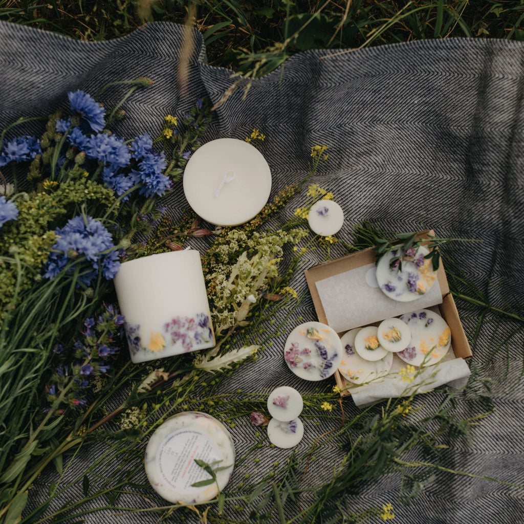 Bougie naturelle Wild Flowers