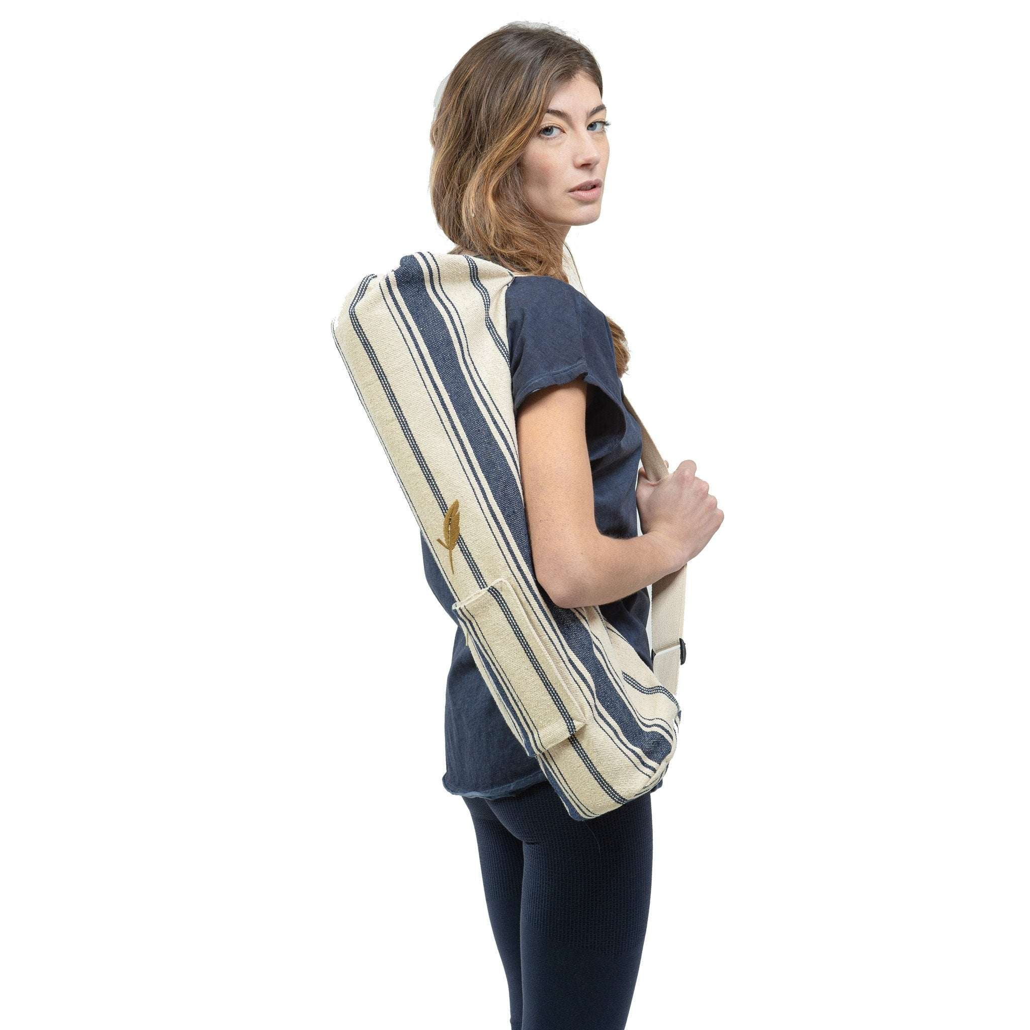 Tee shirt en coton Bio Asana Vegetal Abysse