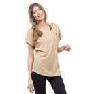 Tee shirt en coton Bio Asana Vegetal Coffee