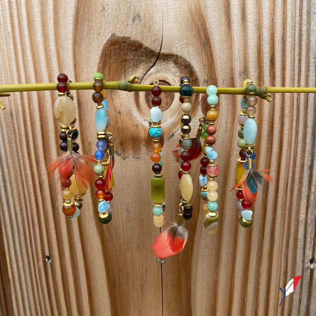 Bracelet Machua en pierres semi-précieuses