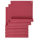 Pack 6 Tapis de Yoga découverte Écologique Bordeaux - 3mm