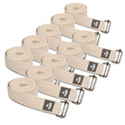Pack de 10 sangles de Yoga écru