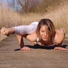 Leggings de Yoga en coton Bio Karma White