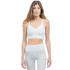 Brassière seamless de Yoga en coton Bio Krya White