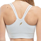 Brassière seamless de Yoga en coton Bio Krya White