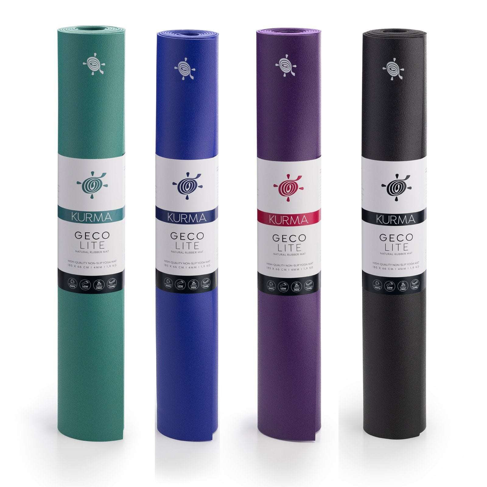 Tapis de Yoga Geco Lite gomme naturelle recyclée 4mm – Tayrona Yoga