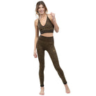 Leggings seamless de Yoga Leo Coffee