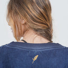 Sweat en Coton Bio et teinture Végétale Orgasweat Abysse