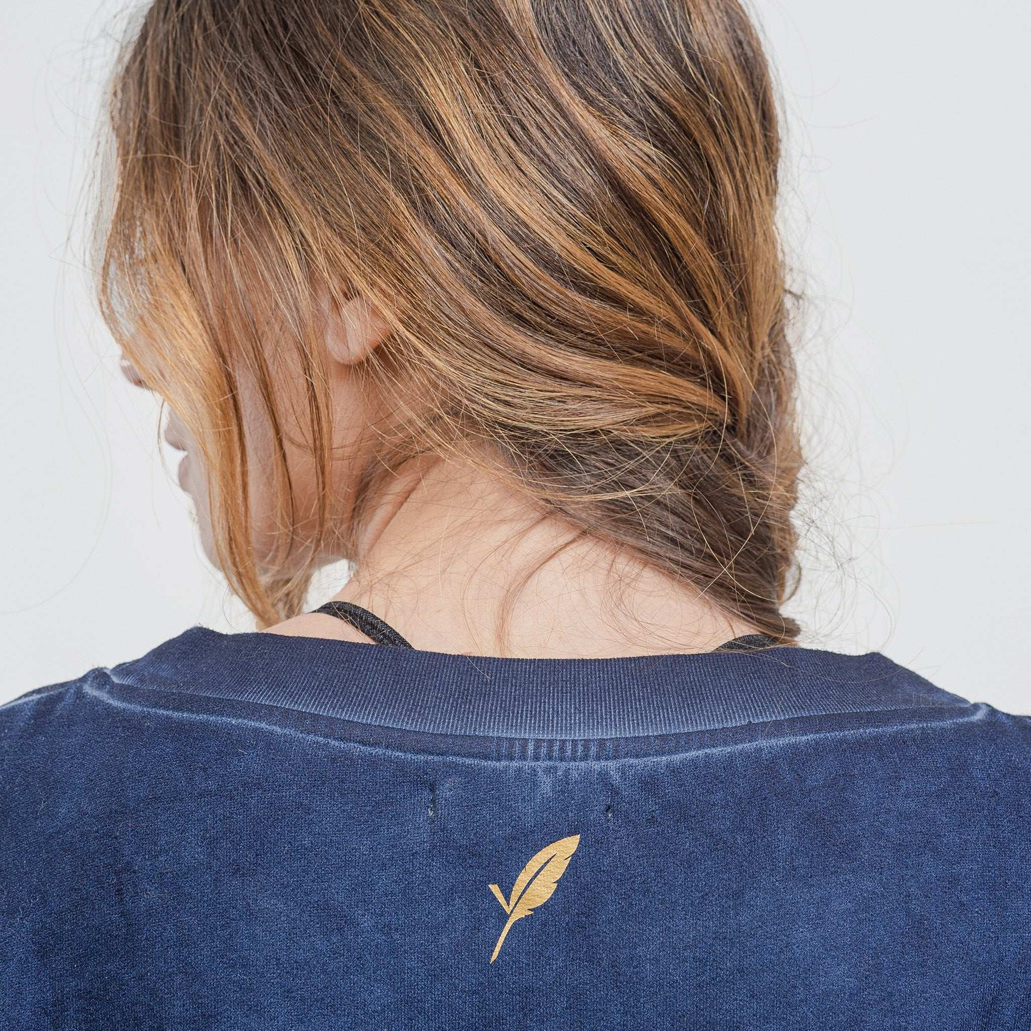 Sweat en Coton Bio et teinture Végétale Orgasweat Abysse