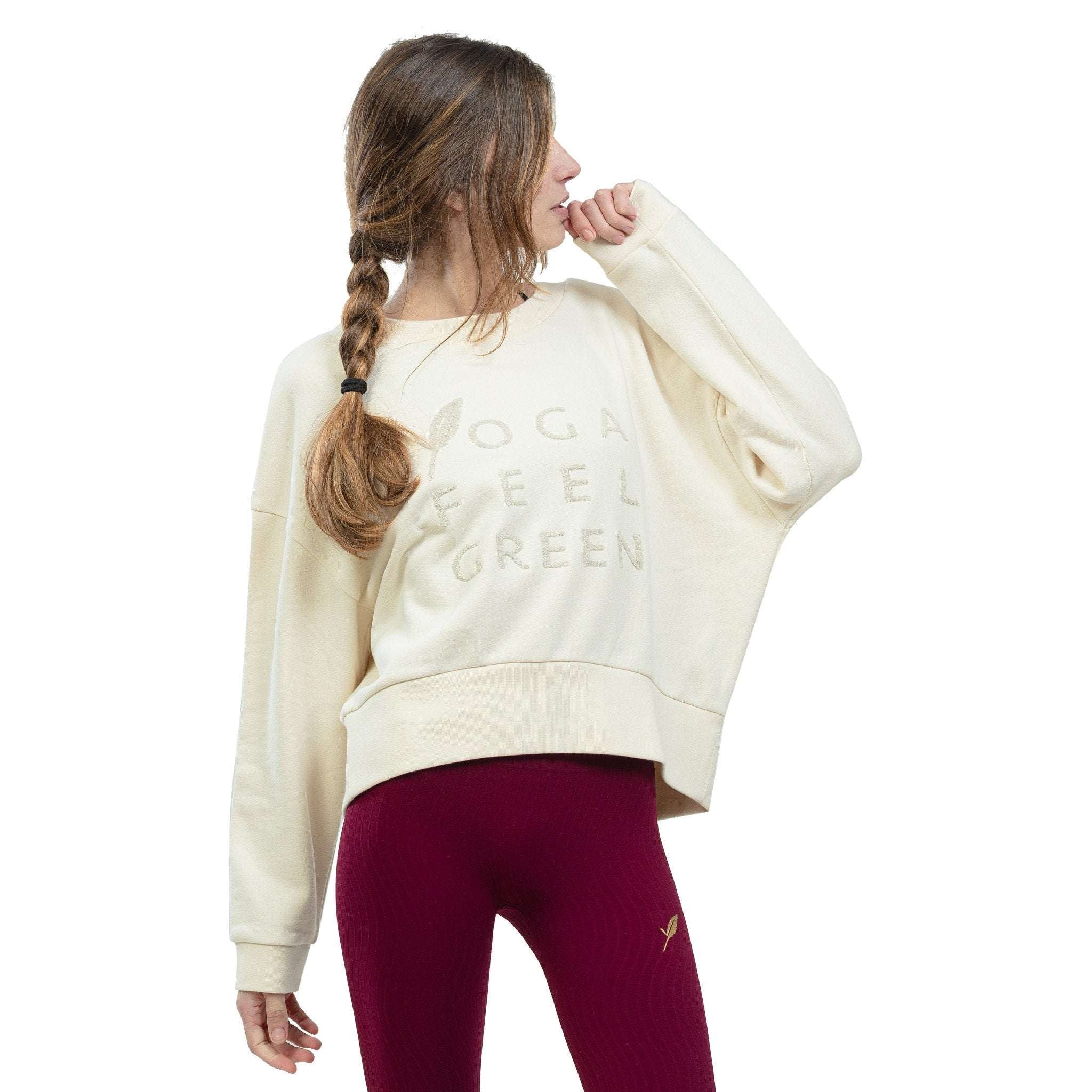 Sweat en Coton Bio Orgasweat Ecru