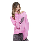 Sweat en Coton Bio et teinture Végétale Orgasweat Flamingo