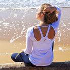 Tee shirt de Yoga Bio Spiritual White