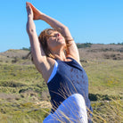 Débardeur de Yoga Bio et teinture végétale Surya Veg Abysse