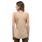 Débardeur de Yoga Bio et teinture végétale Surya Veg Coffee