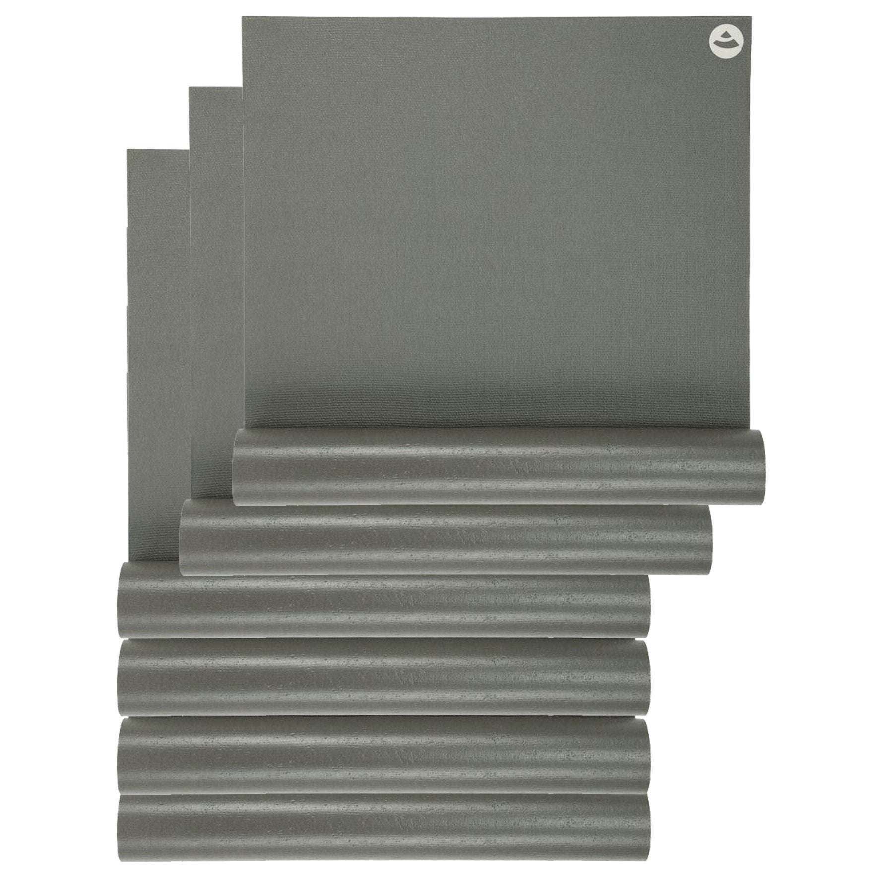 Pack 6 Tapis de Yoga découverte Écologique Taupe - 3mm