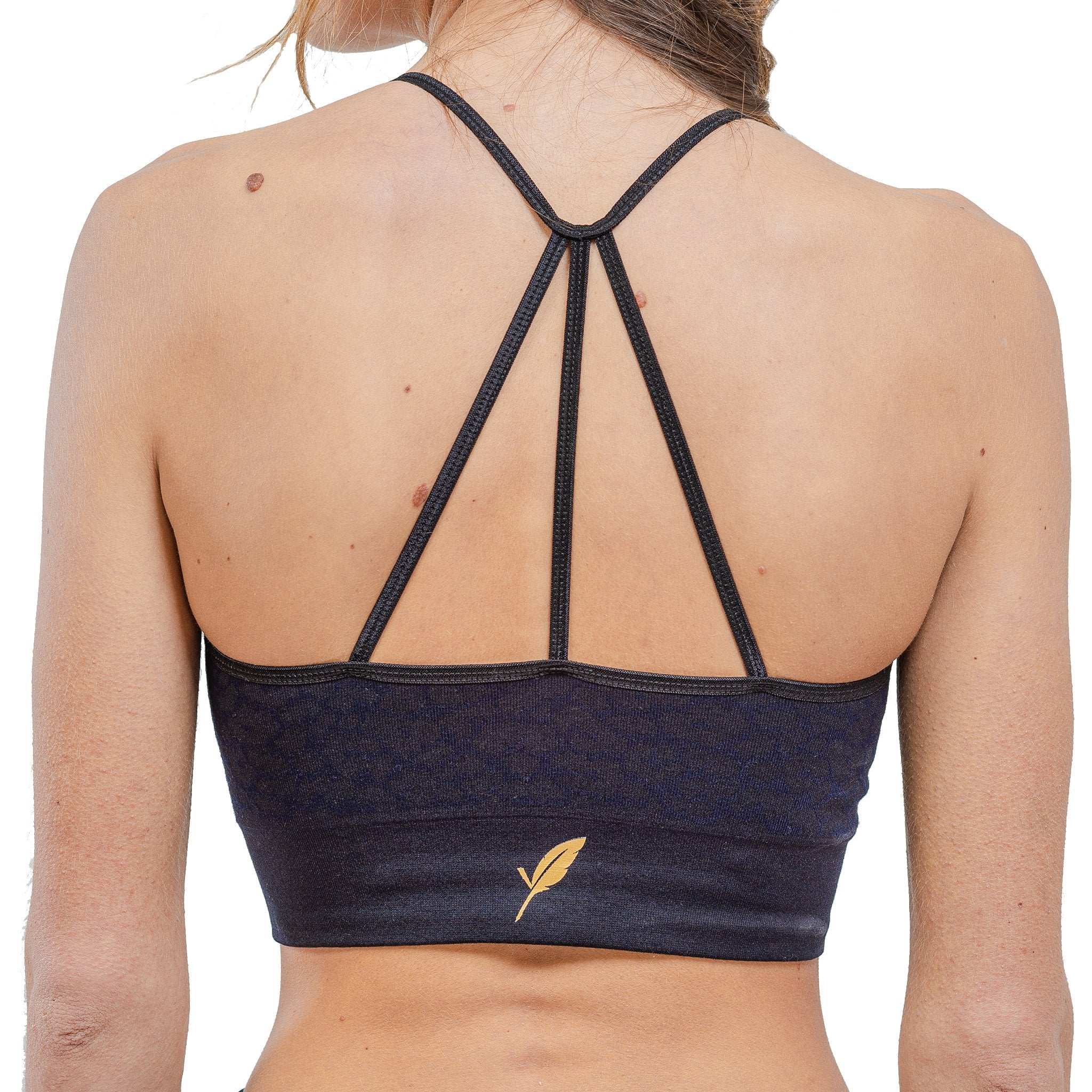 Brassière seamless de Yoga Wild Abysse