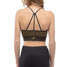 Brassière seamless de Yoga Wild Coffee